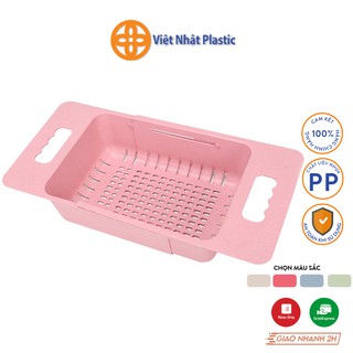 Khay nhựa gác bồn rửa chén điều chỉnh kích thước Việt Nhật Plastic