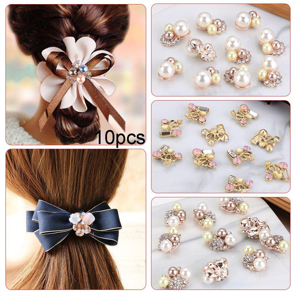 Set 10 Nút Thắt Thủ Công DIY Hình Hoa Trang Trí Đa Ứng Dụng