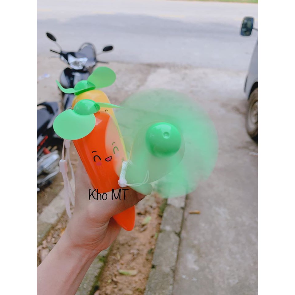 Quạt cầm tay rau củ (ớt,bắp ngô,cà rốt) | BigBuy360 - bigbuy360.vn