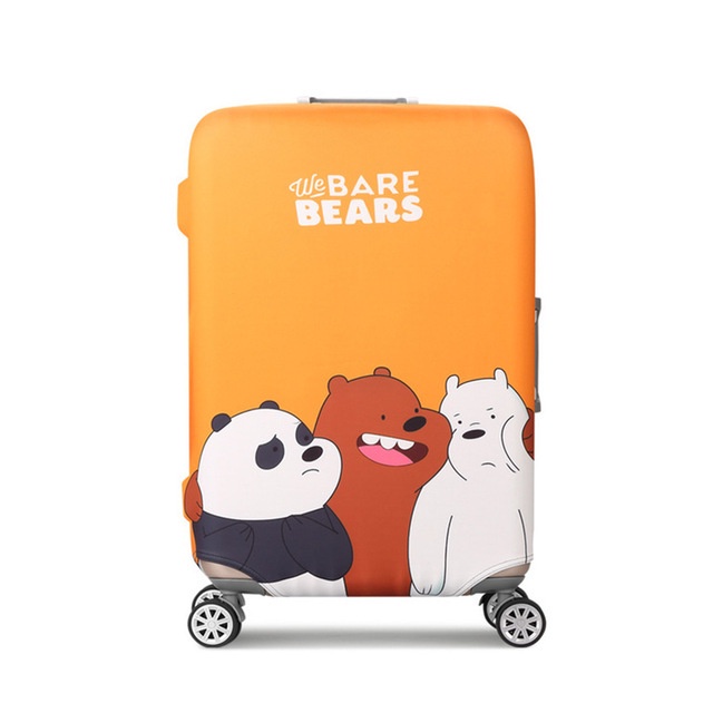 Áo trùm vali vải thun co giãn- chống nước- chống bụi - (Gía 1 chiếc) Túi bọc vali size XL (29-32inch)