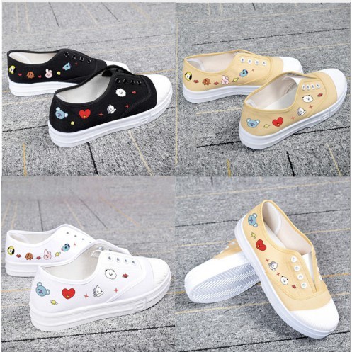 Giày đế độn BT21