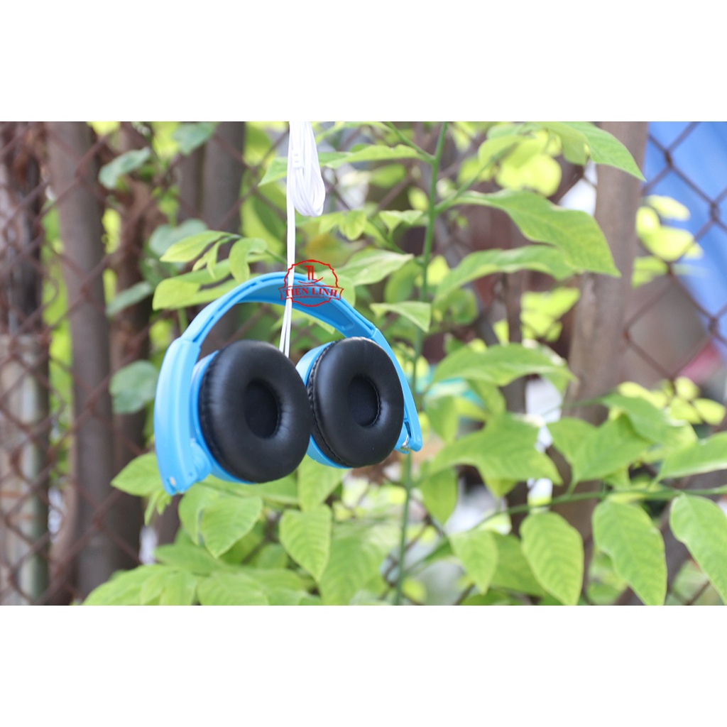 Tai nghe chụp Tai Biro 902+ DEVELOPE Màu xanh dương ( Có thể gấp gọn)