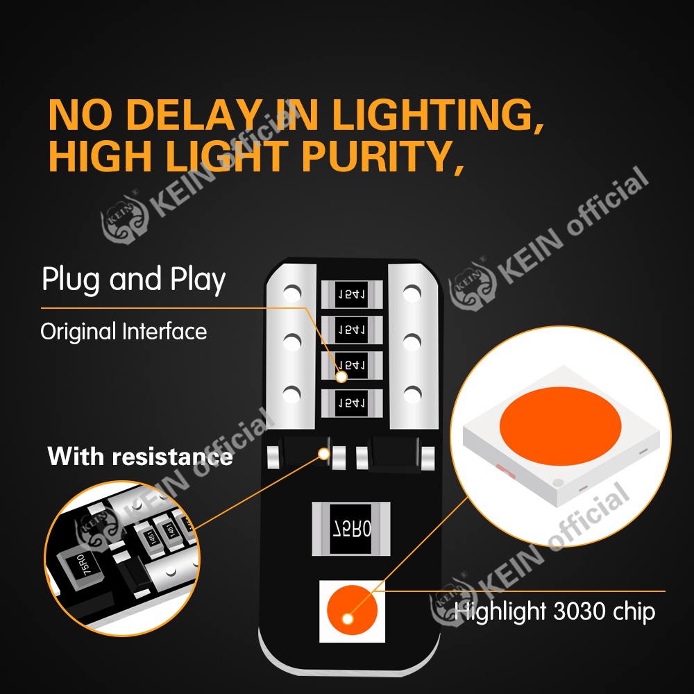 Đèn Led T10 W5W WY5W 501 168 192 194 Gắn Bảng Điều Khiển Xe Hơi Chuyên Dụng
