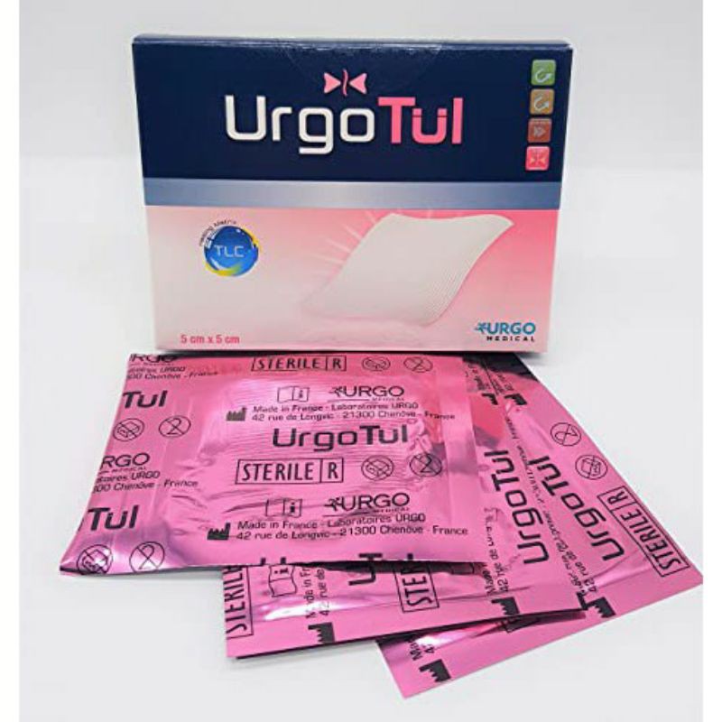 Băng Gạc Trị Bỏng Urgotul 10cmx10cm Hộp 10 Miếng