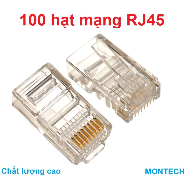 Hộp hạt mạng Cat5e RJ45 - Cực tốt, lá đồng to