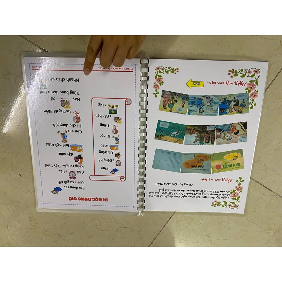 Đồ Chơi Bé Kể Mẹ Nghe VPPT&amp;T Khổ A4 Có File Nghe BK0223