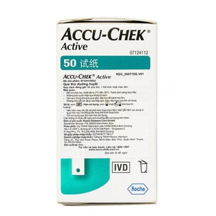 Que Thử Đường Huyết ACCU-CHEK Active  dùng cho máy thử tiểu đường Accu chek Active