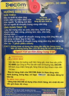 Đui đèn cảm ứng Decom chất lượng cao