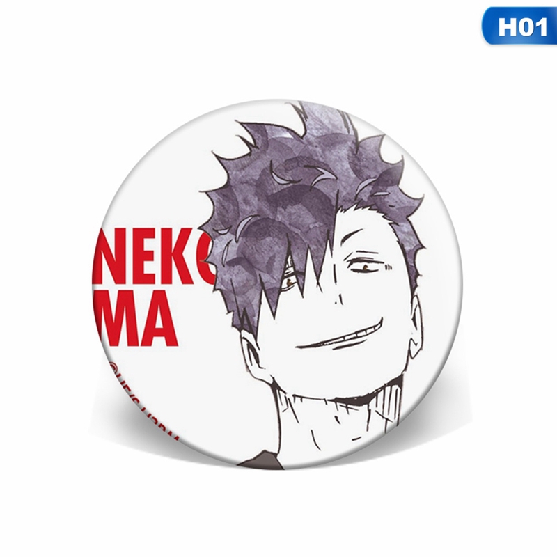 Trâm cài áo họa tiết Anime Haikyuu Hinata Syon