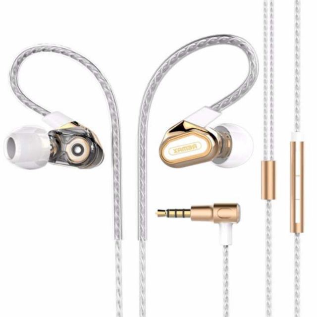 TAI NGHE THỜI TRANG REMAX RM-580 IN-EAR - Bảo Hành Toàn Quốc