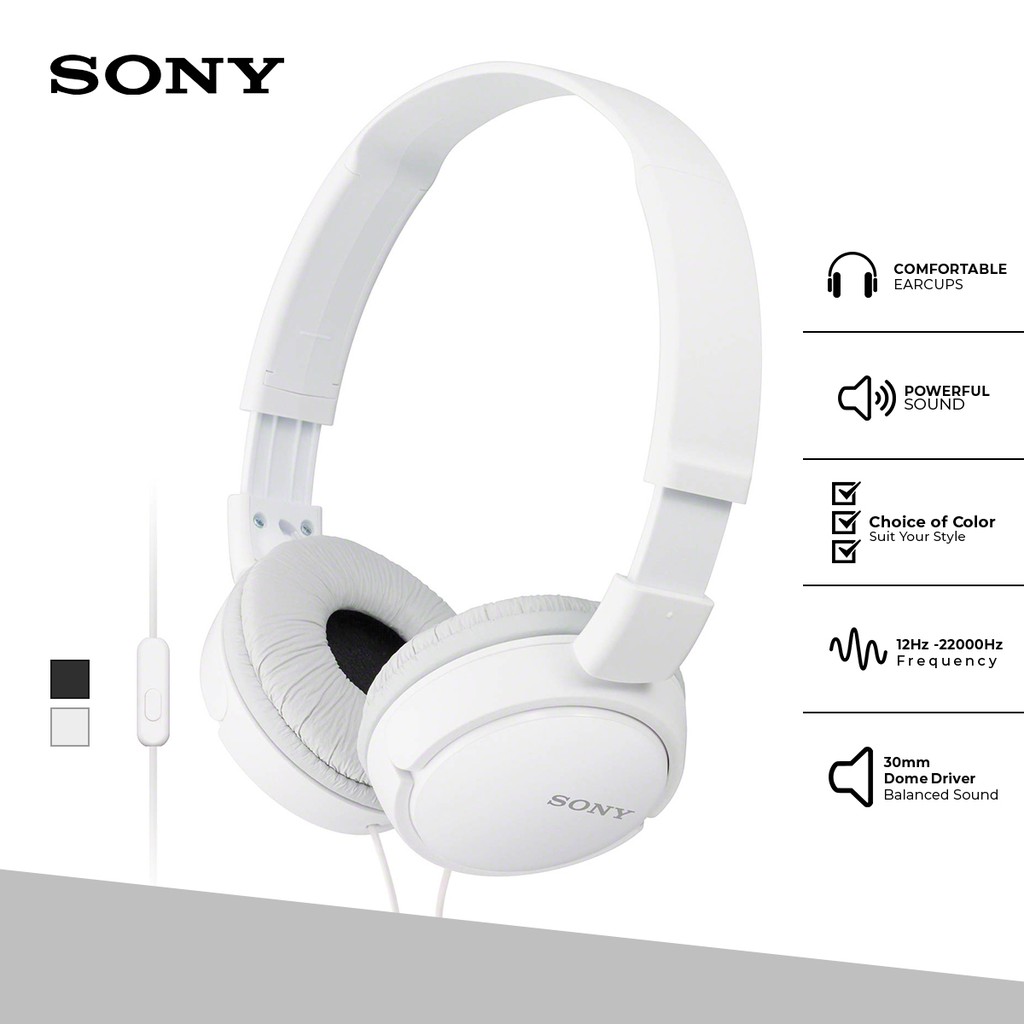 Tai Nghe Chụp Tai Sony Mdr-Zx110Ap Chất Lượng Cao