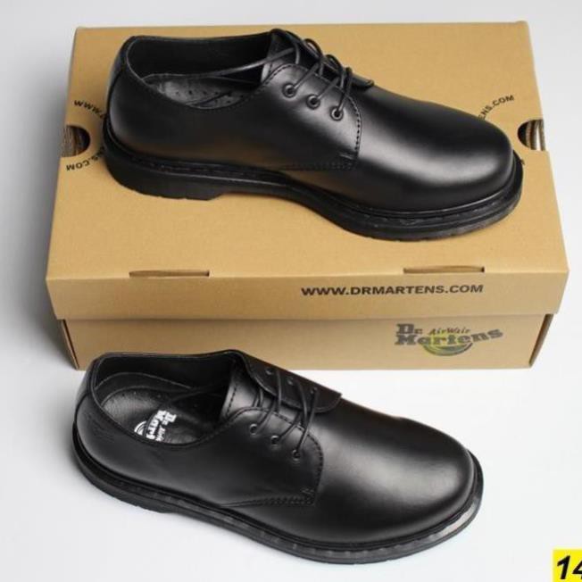 [Sale 3/3] Giày Da Bò 1461 2020 Full Black .Giày Dr.Martens Thailand Chính Hãng(1461.F.Black) Sale 11 < :