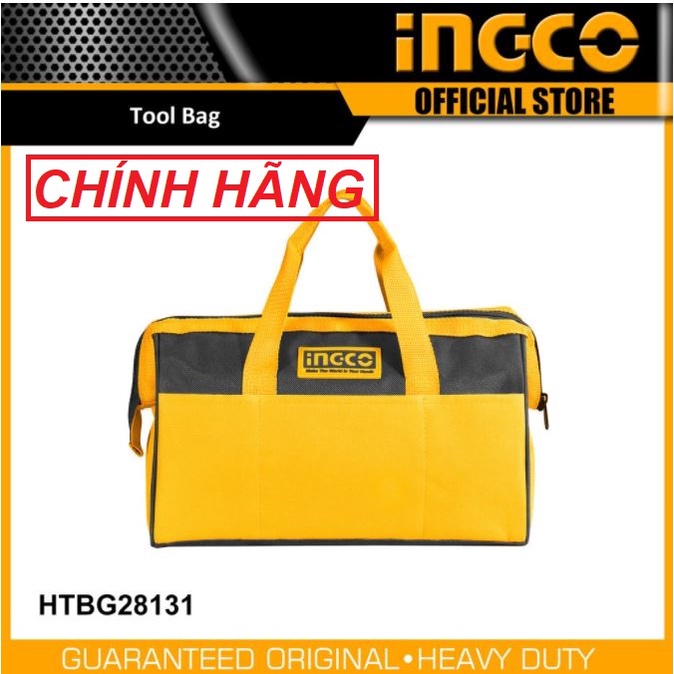 ĐỒ NGHỀ INGCO Túi đựng đồ nghề 13"-12kg HTBG28131 (Cam kết Chính Hãng 100%)