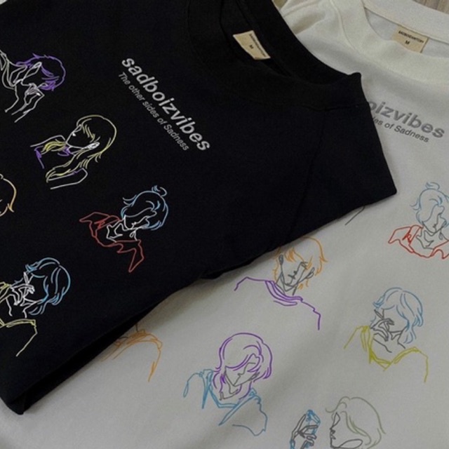 Áo Thun SADBOYZ Full Tag Vải TEE SADBOIZVIBES TOSS 6N Tay Lỡ Form Rộng Nam Nữ Unisex - DIONS Store