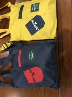 Túi tote phối màu