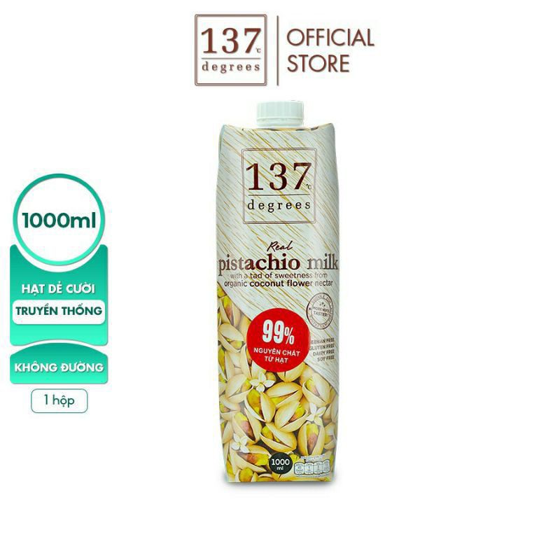 SỮA HẠT DẺ CƯỜI NGUYÊN CHẤT 137 DEGREES