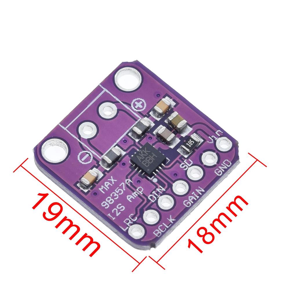 Bảng Mạch Khuếch Đại Âm Thanh Max98357 3w I2S Dac Cho Raspberry Pi Esp32