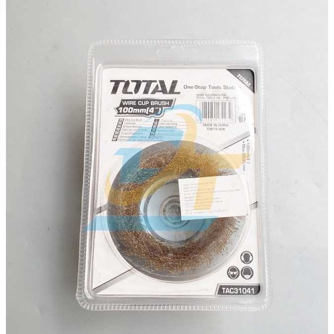 Chén cước thẳng 100mm Total TAC31041