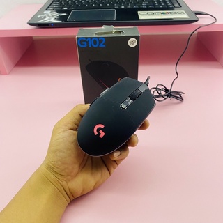 Chuột gaming máy tính có dây logitech g102 siêu mượt lên đến 8000dpi