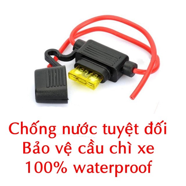 Dây Cầu Chì Cắm Thêm Dùng Cho Ô Tô Xe Tải - Chống Nước [Đủ Loại]