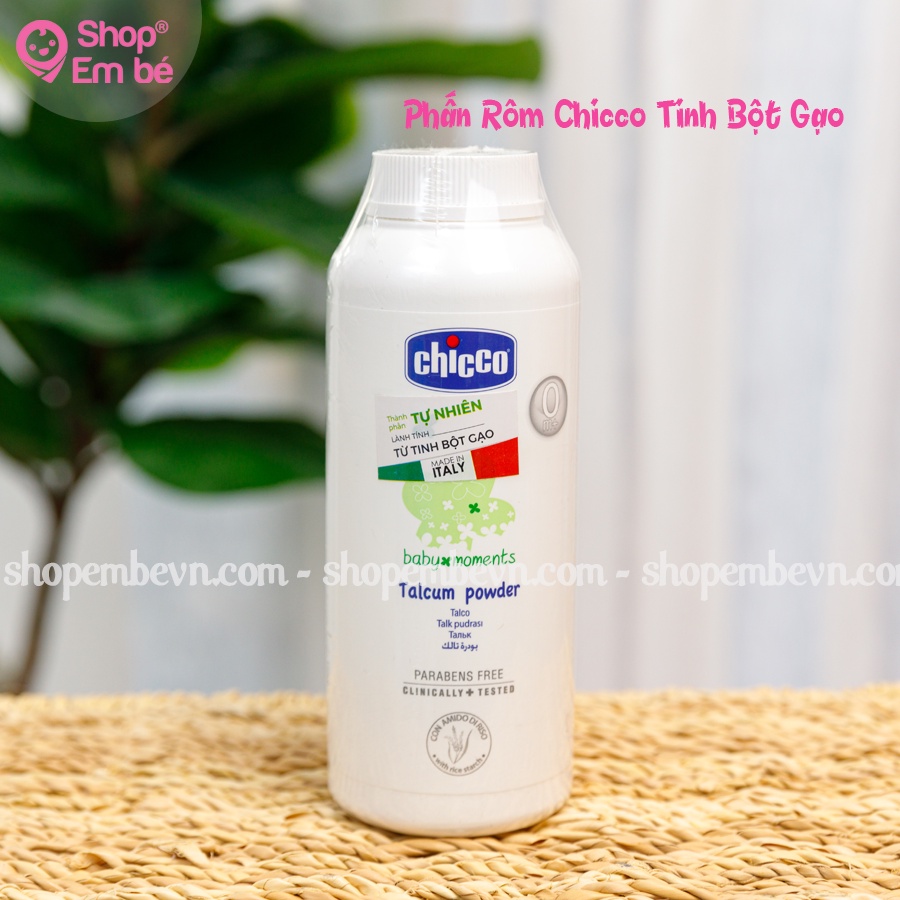 Phấn Rôm Tinh Bột Gạo Chicco Cho Bé