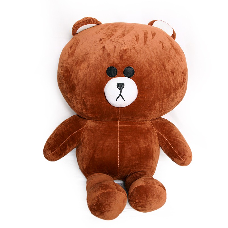 (Rẻ vô địch ) Gấu Bông Brown - 1M khổ vải hàng cao cấp