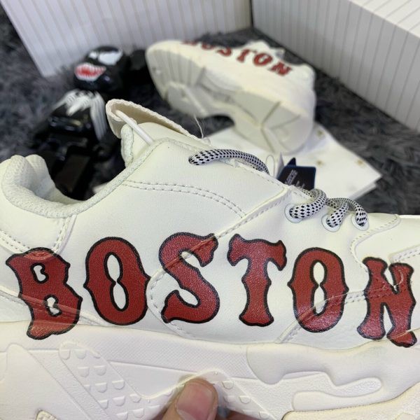Giày Sneaker MLB Boston Nữ Đế 2 Lớp, Giày MLB Boston Tăng Chiều Cao 4cm Hàng Cao Cấp Full Box | BigBuy360 - bigbuy360.vn