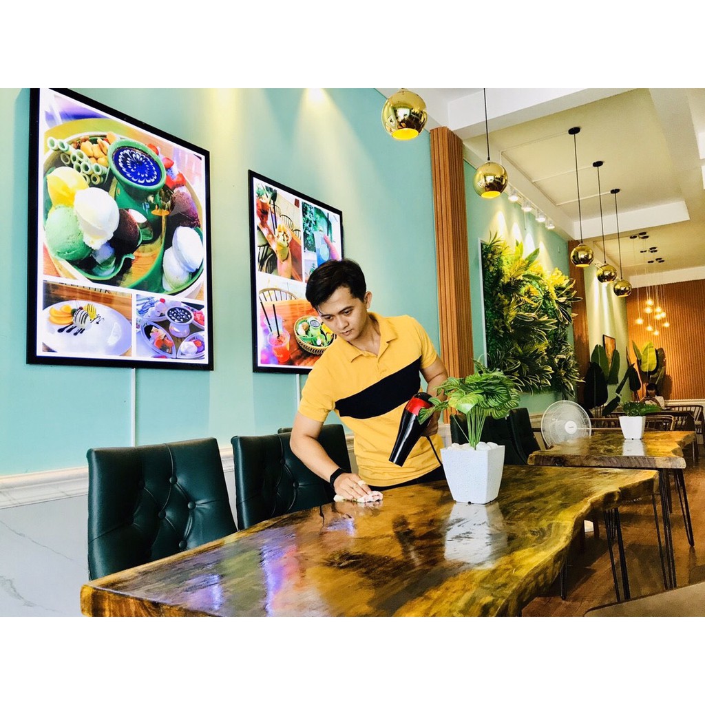 Đèn thả thủy tinh màu vang 150mm/200mm/250mm/300mm