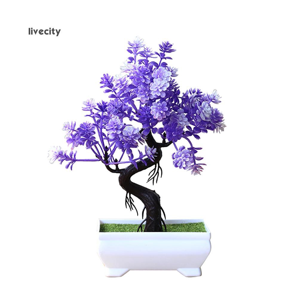 Mô hình cây bonsai giả dùng trang trí