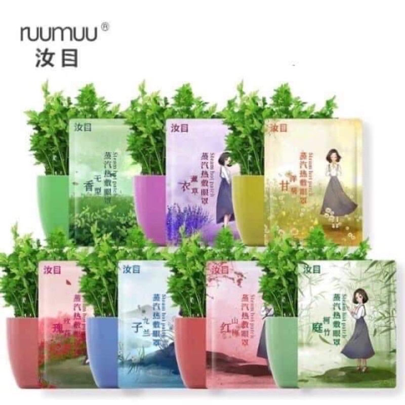 Mặt nạ nóng thư giãn mắt