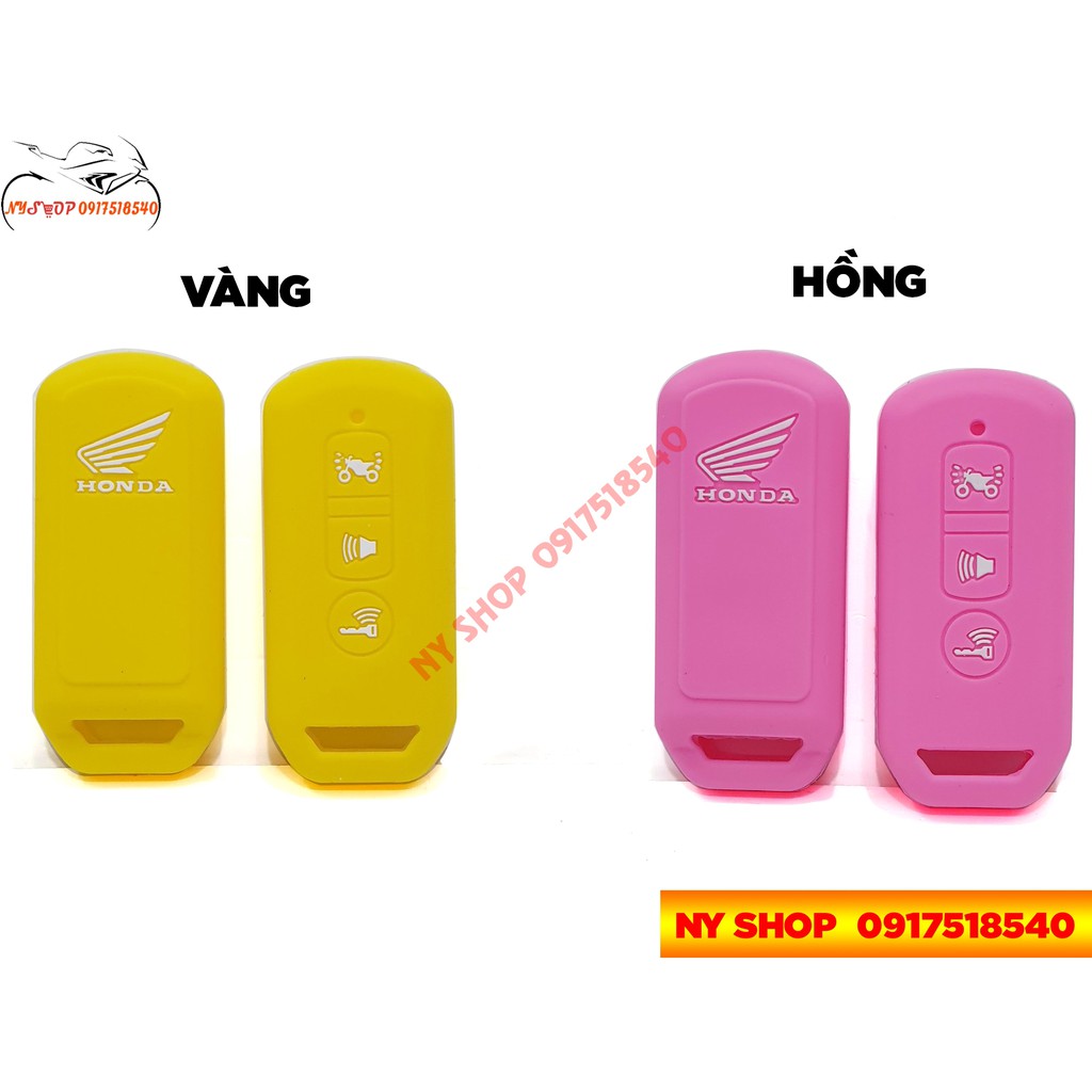 ❄️Bọc (Bao) Silicon Cho Chìa Smartkey SH 2016-2019, sh mode,PCX❄️