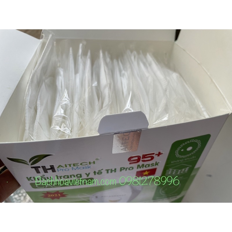 Khẩu trang kháng khuẩn có van 1 hộp 20 cái TH promask | TH promask | KN95 | TH promask hàng chuẩn công ty | dễ thở
