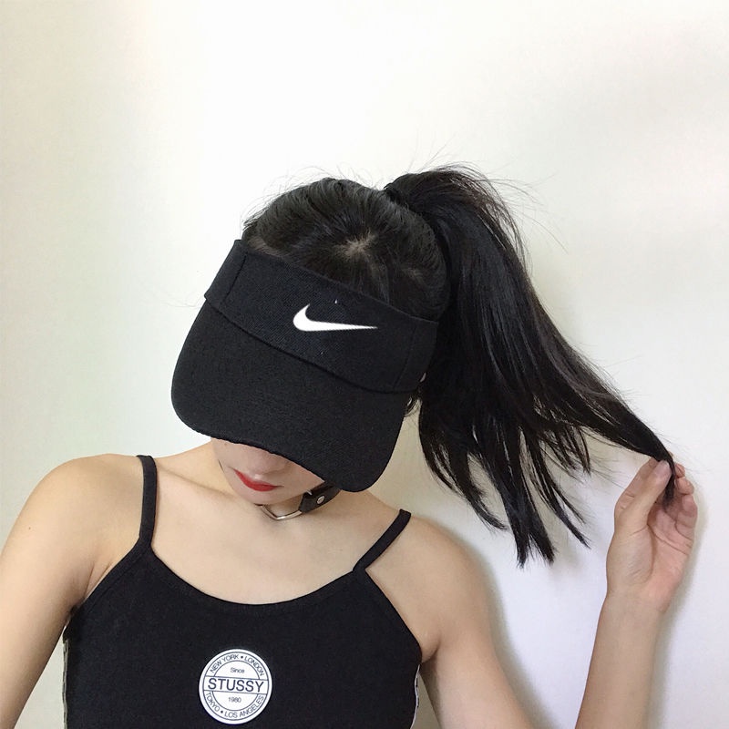 Mũ lưỡi trai Nike thể thao hở chóp nhanh khô thời trang cho nam nữ