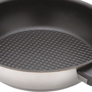 Chảo 3 đáy inox 304 , chống dính cao cấp dùng cho cả bếp từ và tất cả các dòng bếp khác