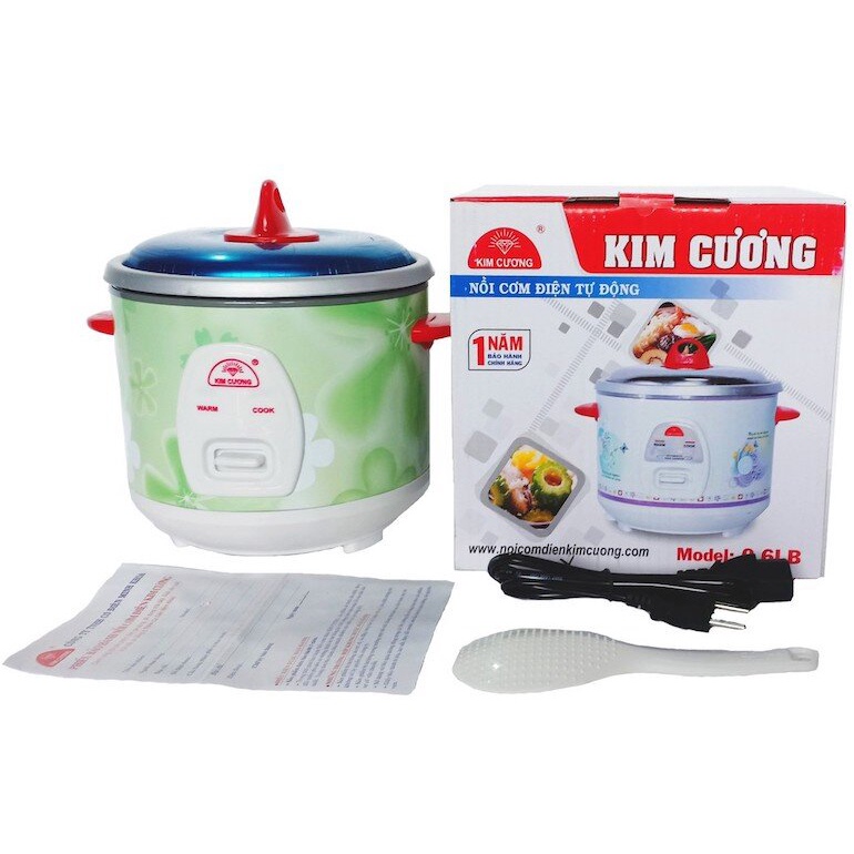 NỒI CƠM ĐIỆN TỰ ĐỘNG LÍT KIM CƯƠNG NẮP RỜI