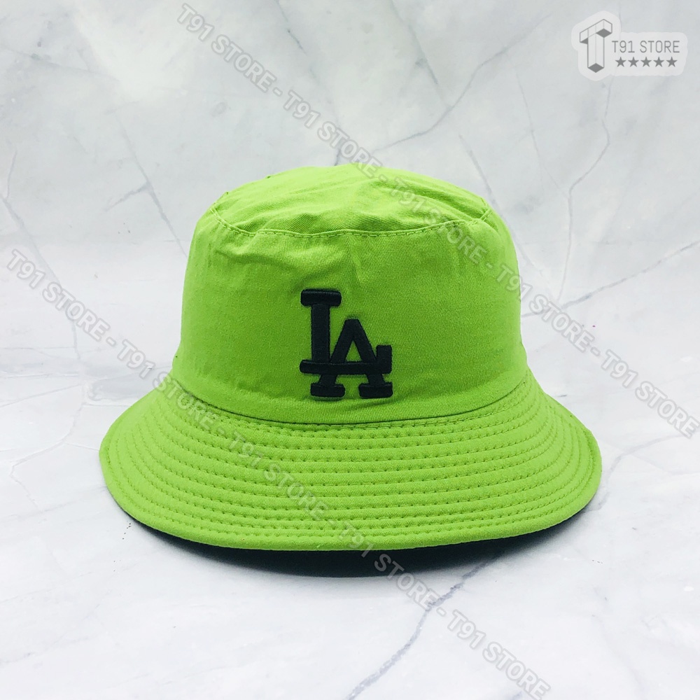 Nón bucket LA hai mặt Unisex dùng được cho cả nam và nữ - Mũ tròn vành hottrend năm nay thích hợp đi biển, đi chơi