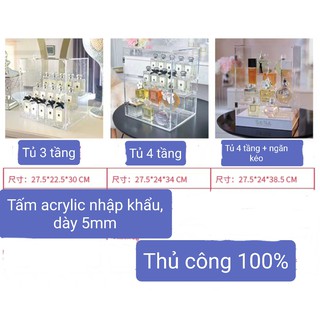 Tủ đựng nước hoa BLEE YALEE cao cấp