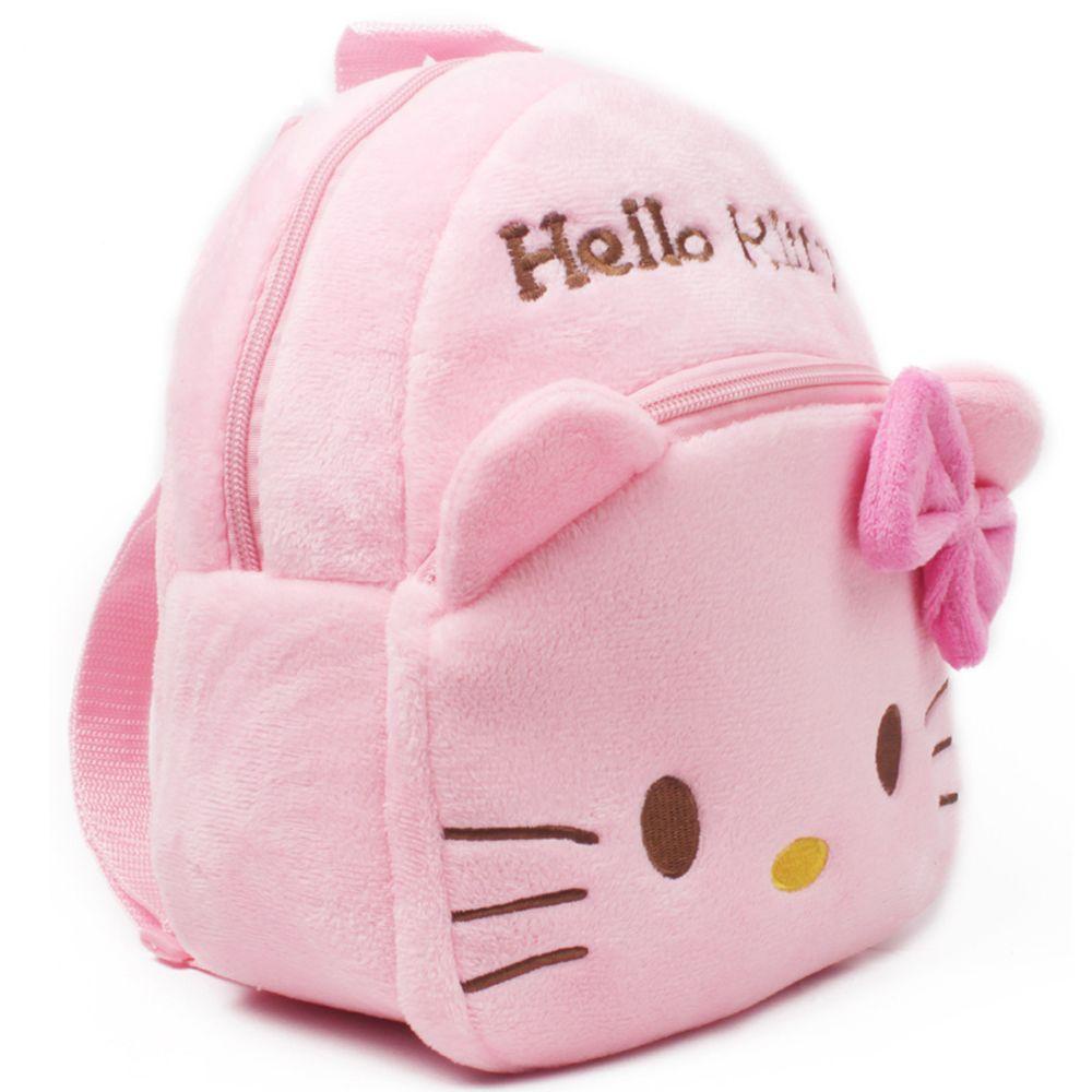 Ba Lô Hoạt Hình Gấu Pooh / Minnie / Stitch / Winnie the Pooh Bằng Lông Nhung Làm Quà Tặng Cho Bé