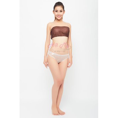 Áo Ngưc Giấy Đen dùng 1 lần | Giá 32.000đ cho 10 áo  | Hạ My Việt