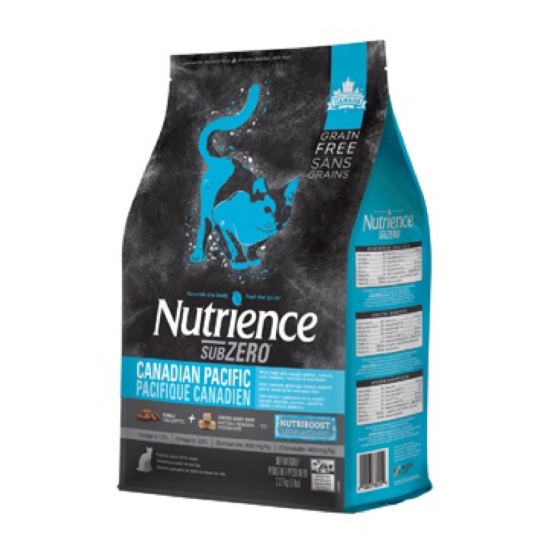 Thức ăn hạt dinh dưỡng Nutrience Subzero Canadian Pacific cho mèo mọi lứa tuổi