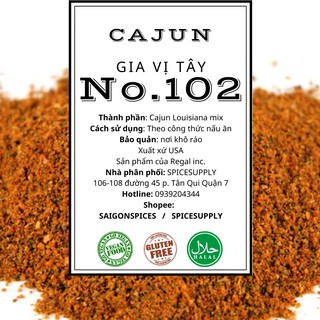 1kg bột Cajun xào tôm hải sản bơ tỏi