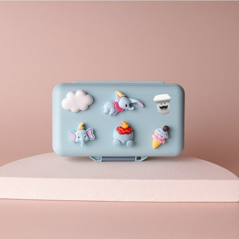 Hộp Đựng Thuốc 7 Ngày Mini Chống Ẩm Dễ Thương