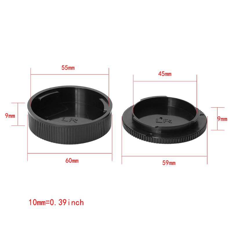 Nắp nhựa bảo vệ chống bụi cho ống kính máy ảnh Leica R