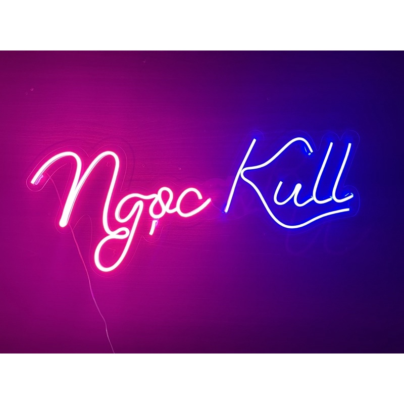Đèn led neon theo tên - Deco Đèn chữ theo yêu cầù