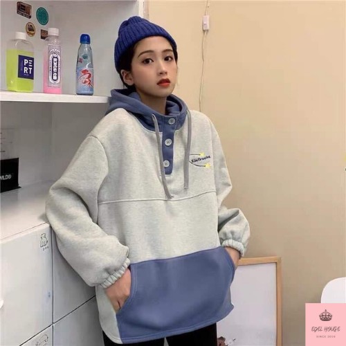 Áo Nỉ Phối Túi Suf Hình Ngôi Sao Edel House Có Video Kèm Ảnh Thật E434 | BigBuy360 - bigbuy360.vn