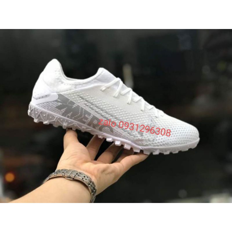 XẢ KHO TẾT Giày Đá bóng  Mercurial Vapor 13 Pro Trắng TF