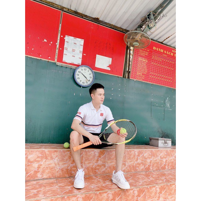 [Sale sốc] Bộ thể thao uniqlo cao cấp hàng cao cấp. Bộ Tennis cổ bẻ ngắn tay cao cấp | BigBuy360 - bigbuy360.vn