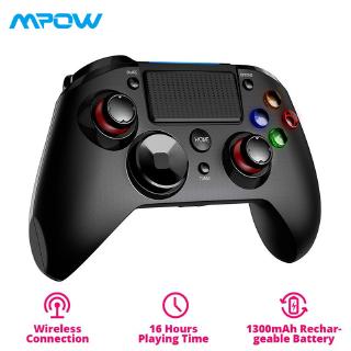 Tay cầm điều khiển chơi game kết nối Bluetooth không dây có đèn LED Pictek Pc263 cho Ps4