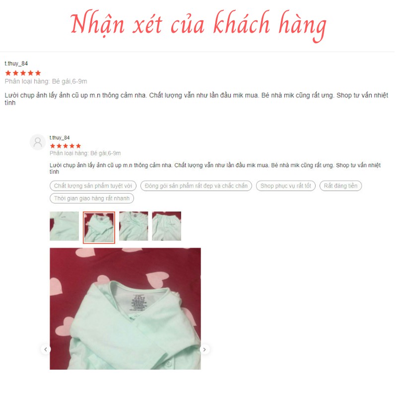 Quần áo trẻ emFREESHIPQuần áo sơ sinh Unchi chất cotton mềm,không xù, thấm hút mồ hôi | Size từ 3-9kg| phân trai gái