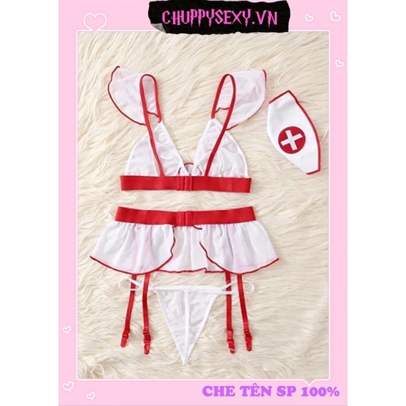 SET COSPLAY Y TÁ BIKINI SEXY BIGSIZE - SHIP HỎA TỐC SÀI GÒN